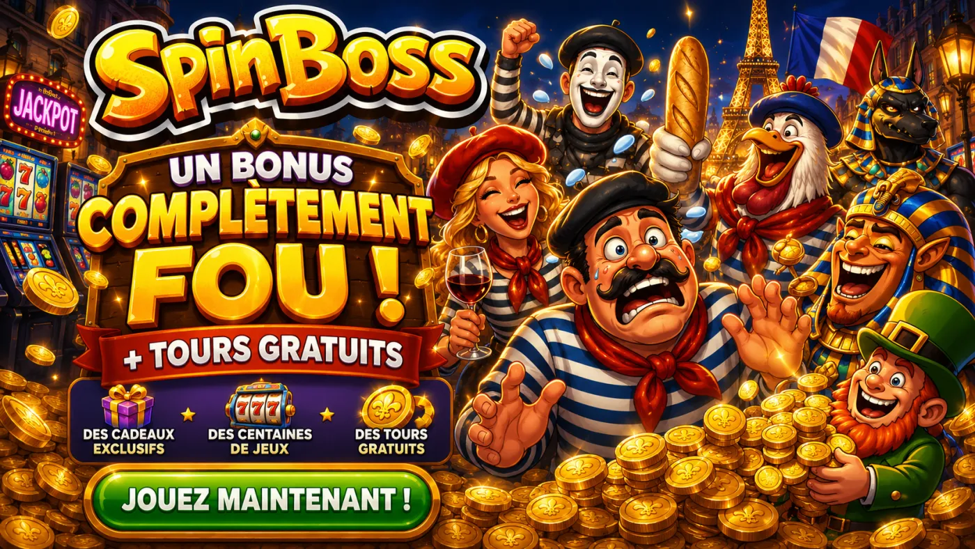 Spinboss casino — bonus de bienvenue 100% jusqu’à 500 € + 200 free spins